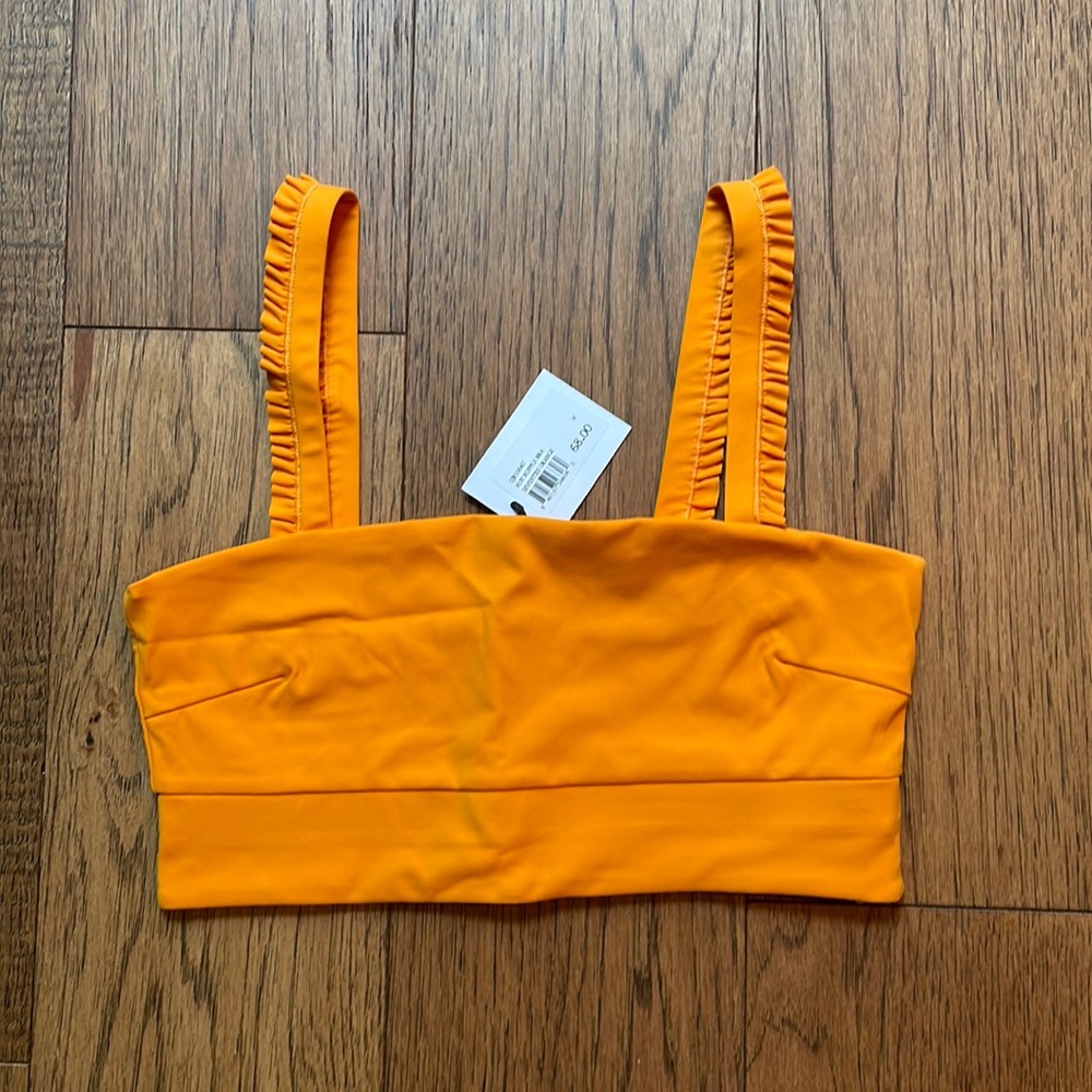 Elegant Orange Women's Bra
